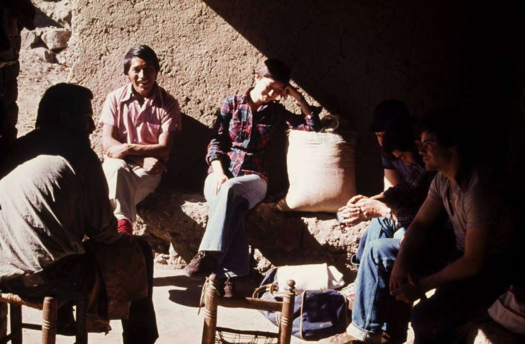 Filiberto Rurush during early mountaneering operations in hte Cordillera Blanca, Ancash, Peru.