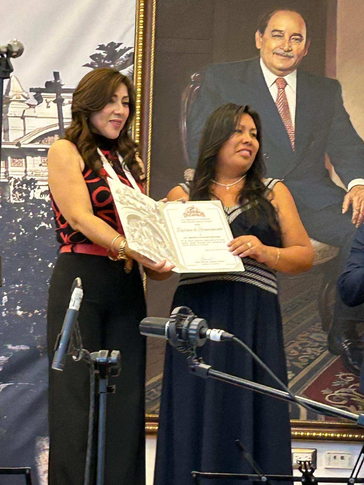 Mariela Rurush Official Peru Tourism Ambassador by the Congress of the Repuliblic of Peru
